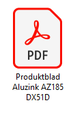 Aluzink AZ185 DX51D