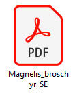 Magnelis broschyr